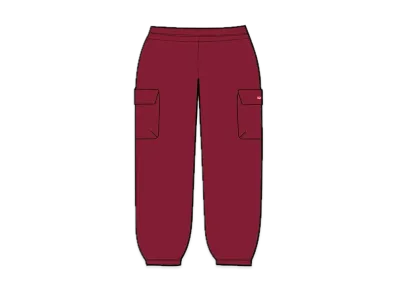 Supreme Small Box Cargo Sweatpant "Cardinal"