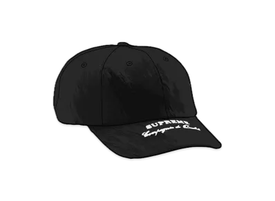 Supreme Qualite 6-Panel "Black"