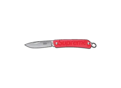 Supreme Boker Glow-in-the-Dark Keychain Knife "Glow in the Dark Red"