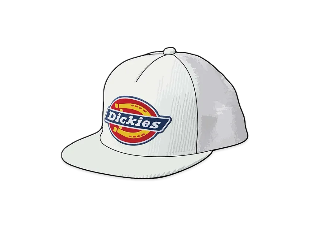 Supreme x Dickies Corduroy Mesh Back 5-Panel "White"