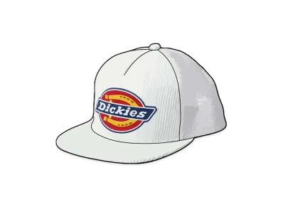 Supreme x Dickies Corduroy Mesh Back 5-Panel "White"