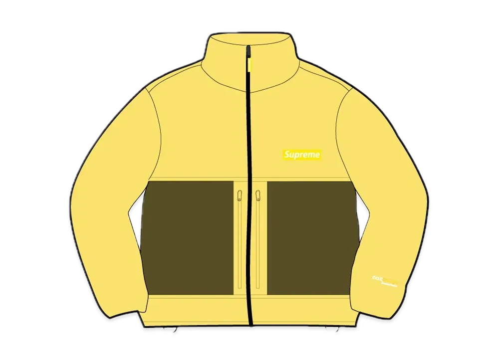 Supreme Reversible Featherweight Down Puffer Jacket "Yellow"