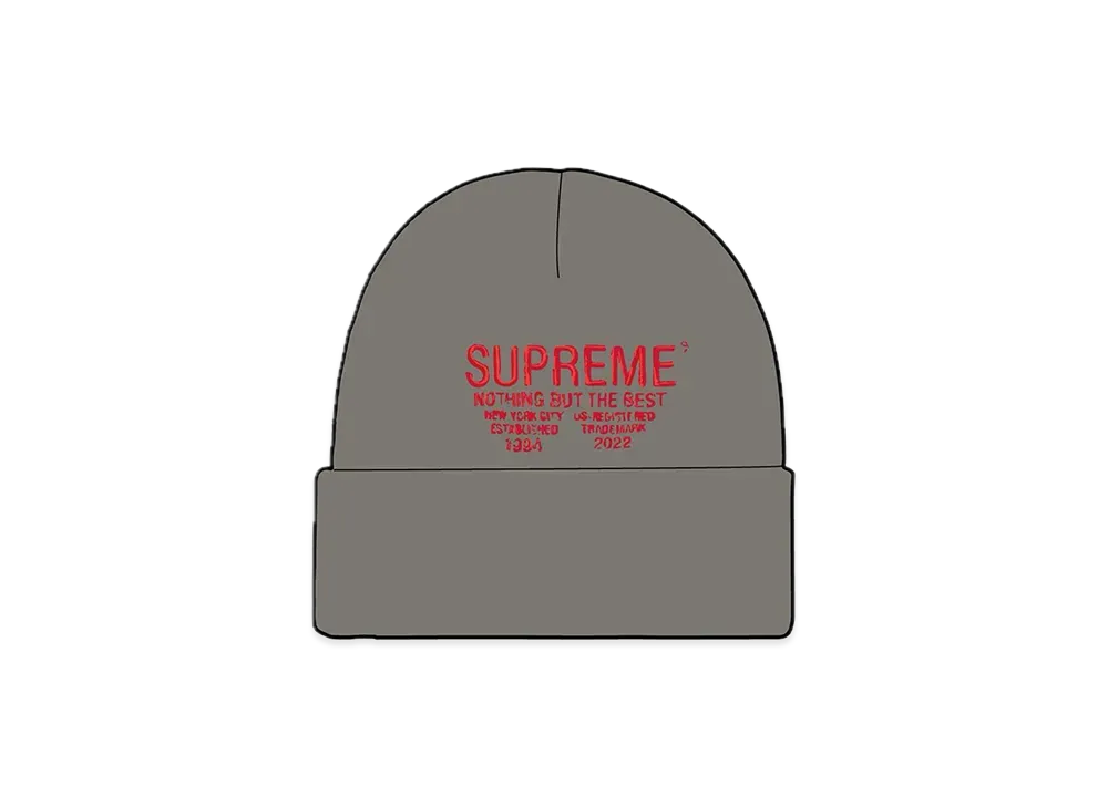 Supreme Nothing But Beanie "Grey"