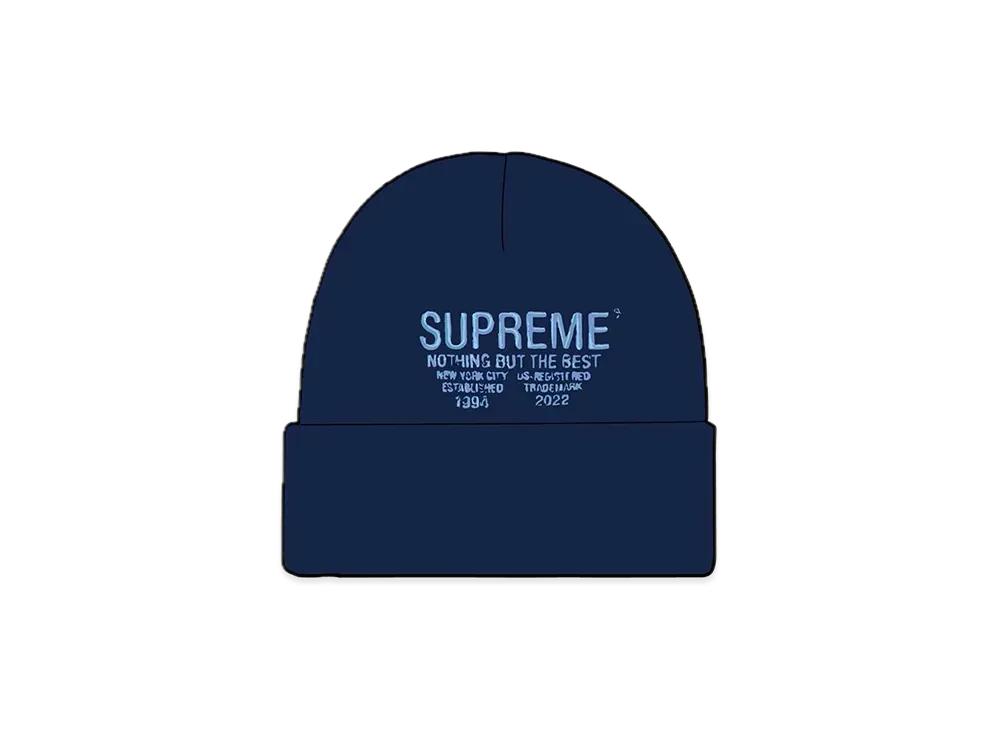 Supreme Nothing But Beanie "Navy"