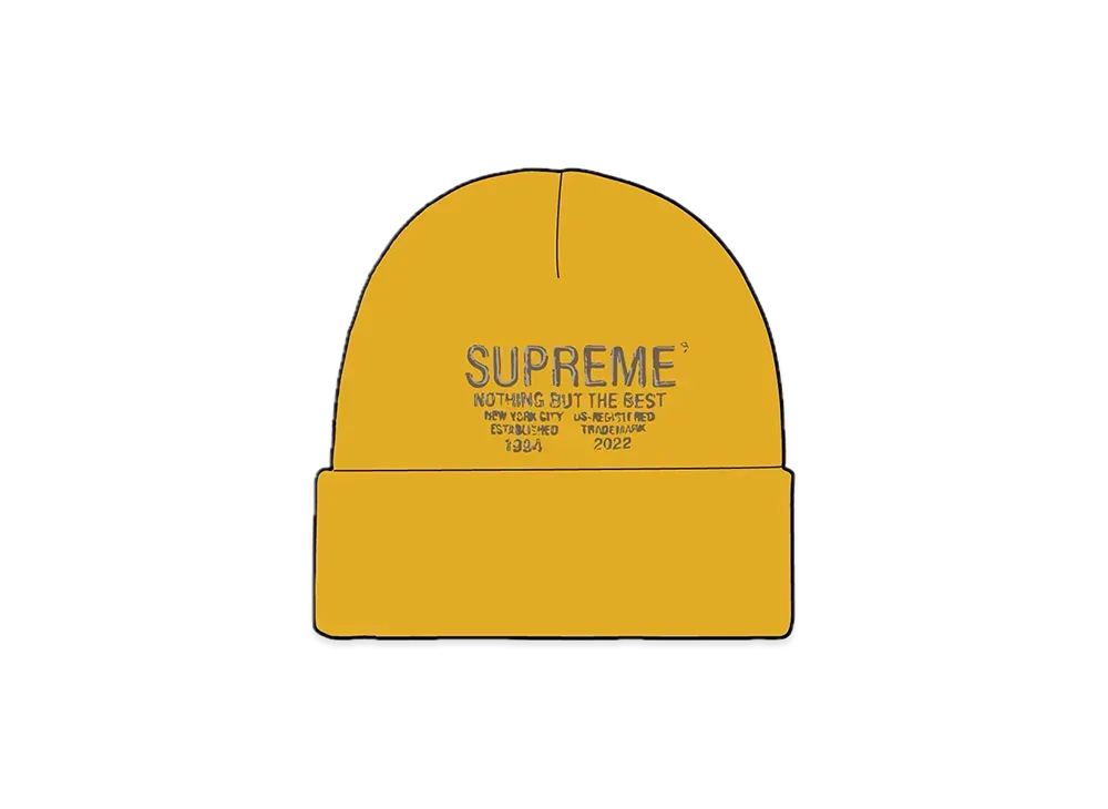 Supreme Nothing But Beanie "Mustard"