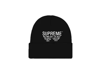 Supreme Nothing But Beanie "Black"