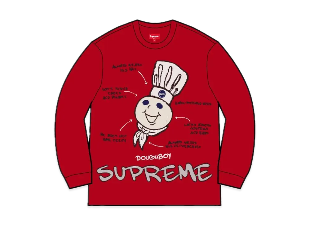 Supreme x Mitchell & Ness Doughboy Sweater "Red"