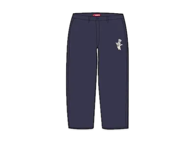 Supreme x Mitchell & Ness Doughboy Chino Pant "Navy"