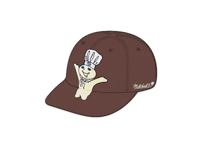 Supreme / Mitchell & Ness Doughboy Fitted 6-Panel "Brown"