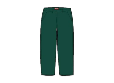 Supreme Work Pant (22FW) "Dark Pine"