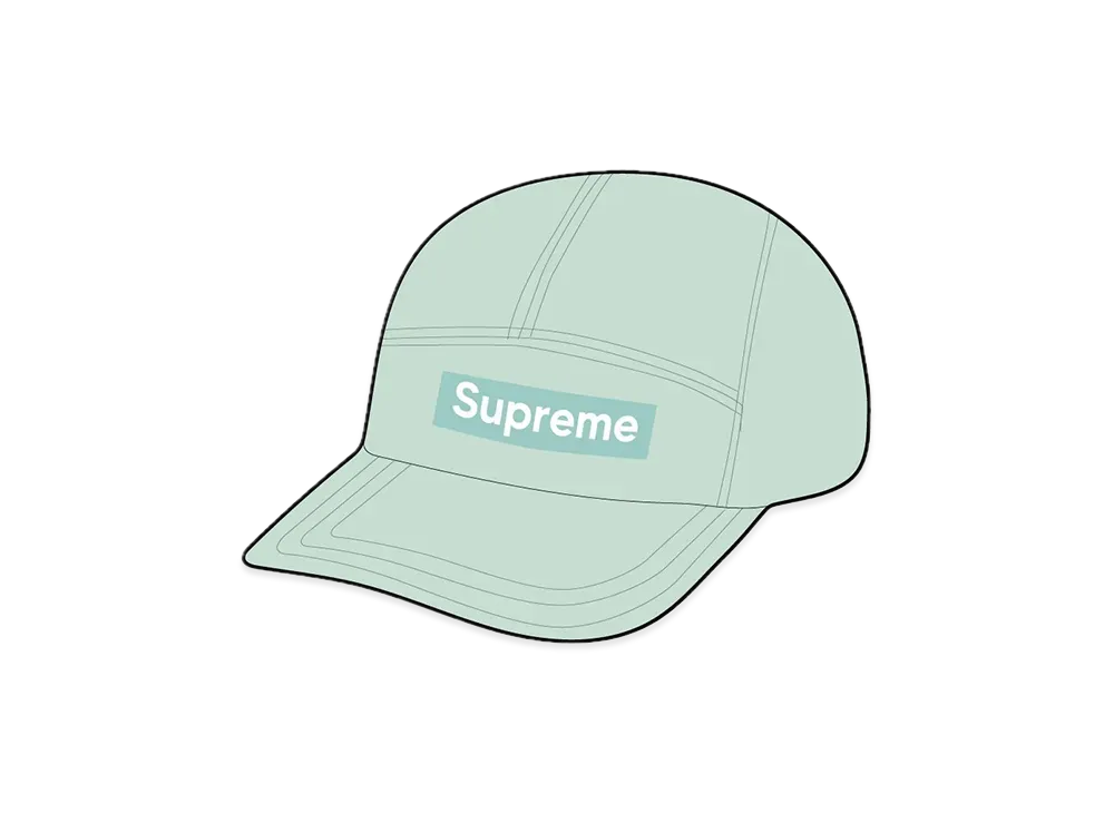 Supreme Quilted Liner Camp Cap "Mint"