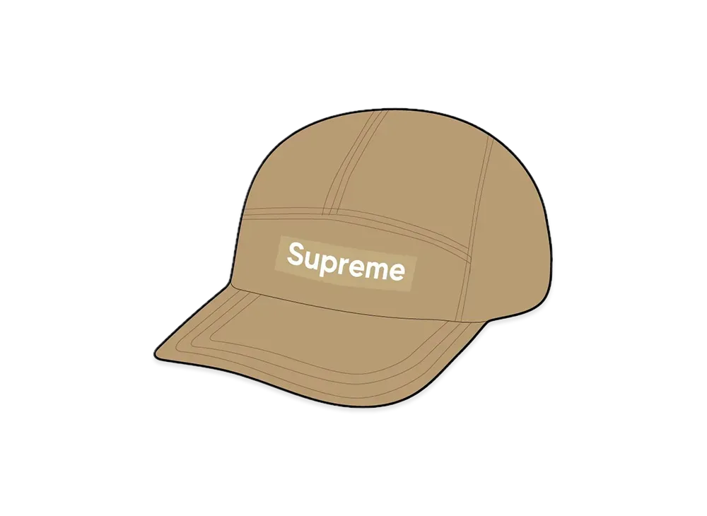 Supreme Quilted Liner Camp Cap "Gold"