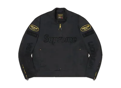 Supreme / Vanson Leathers Cordura Denim Jacket "Black"