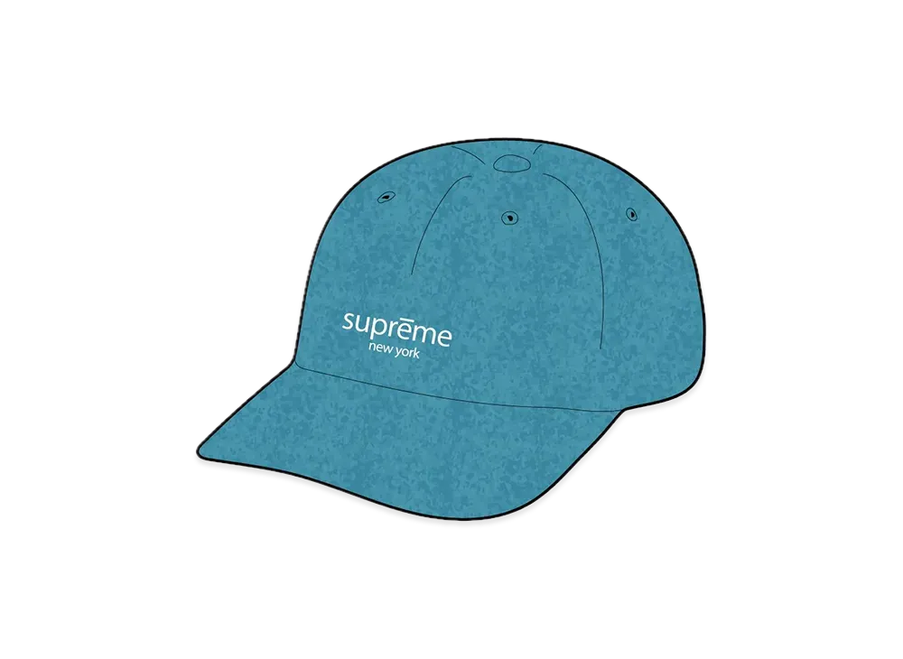 Supreme Waxed Wool 6-Panel "Blue"