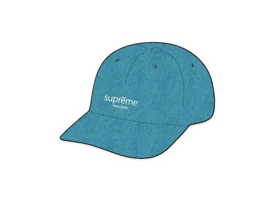 Supreme Waxed Wool 6-Panel "Blue"