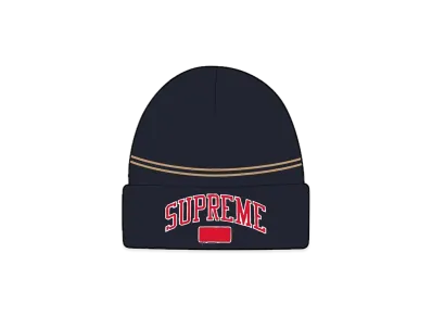 Supreme Fleece Lined Beanie "Navy"