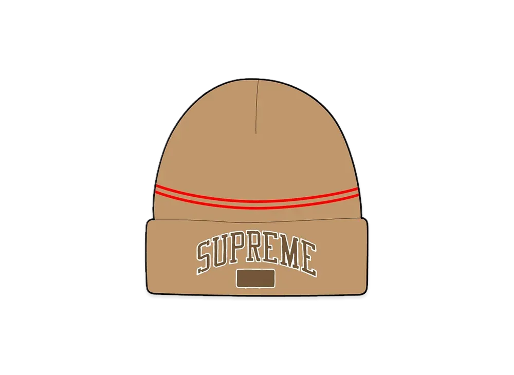 Supreme Fleece Lined Beanie "Tan"