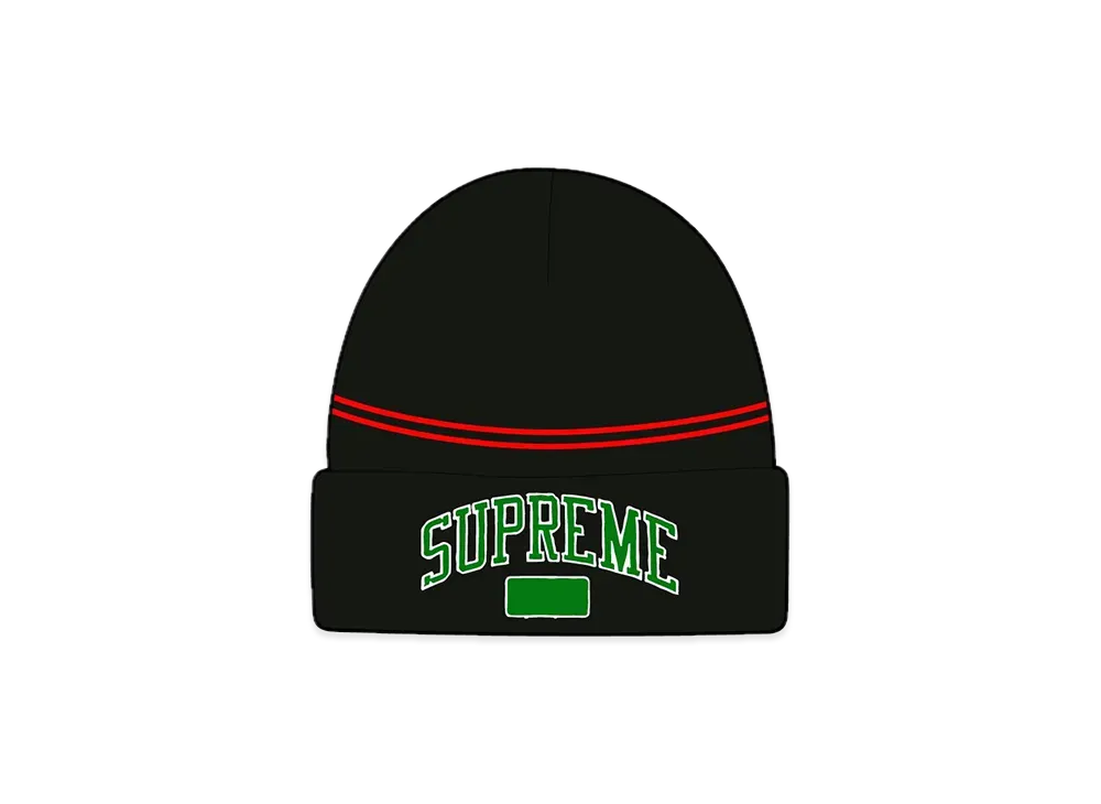 Supreme Fleece Lined Beanie "Black"