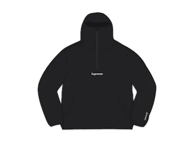 Supreme Polartec Facemask Half Zip Pullover "Black"