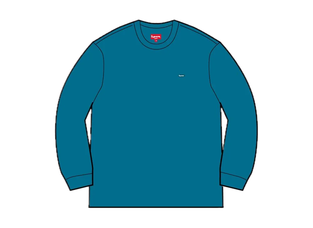 Supreme Small Box L/S Tee "Teal"(22FW)