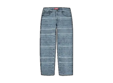 Supreme Layered Denim Layered Jean "Washed Blue"