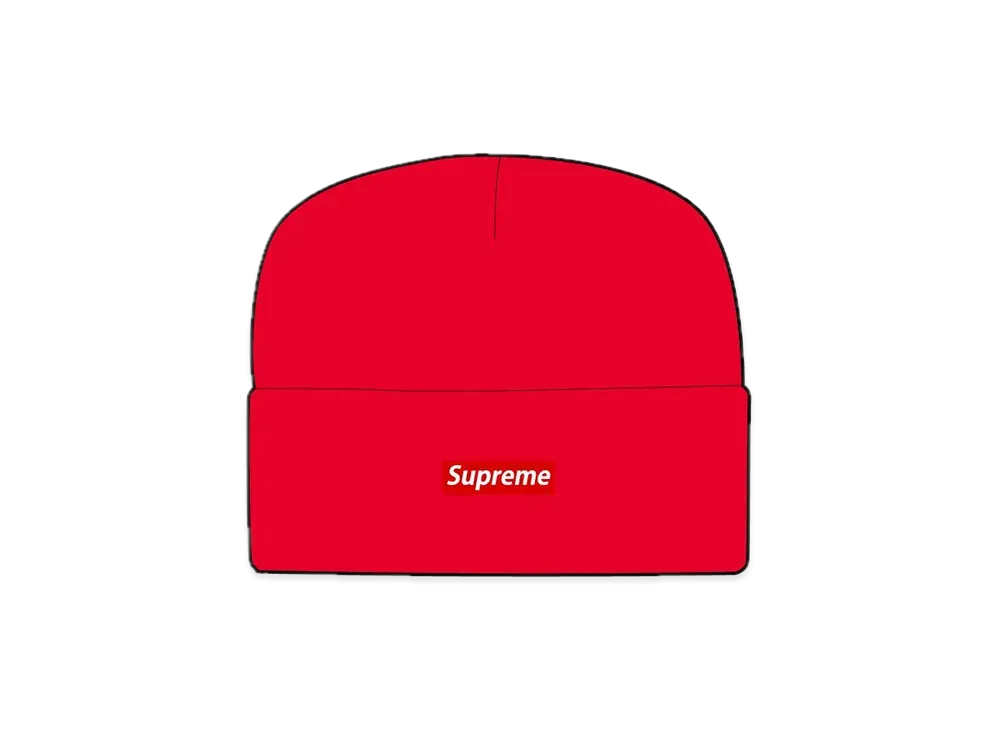 Supreme Facemask Beanie "Red"