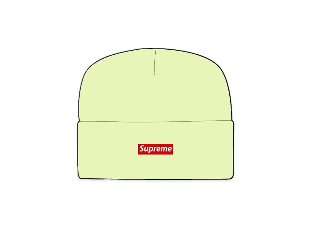 Supreme Facemask Beanie "Lime"