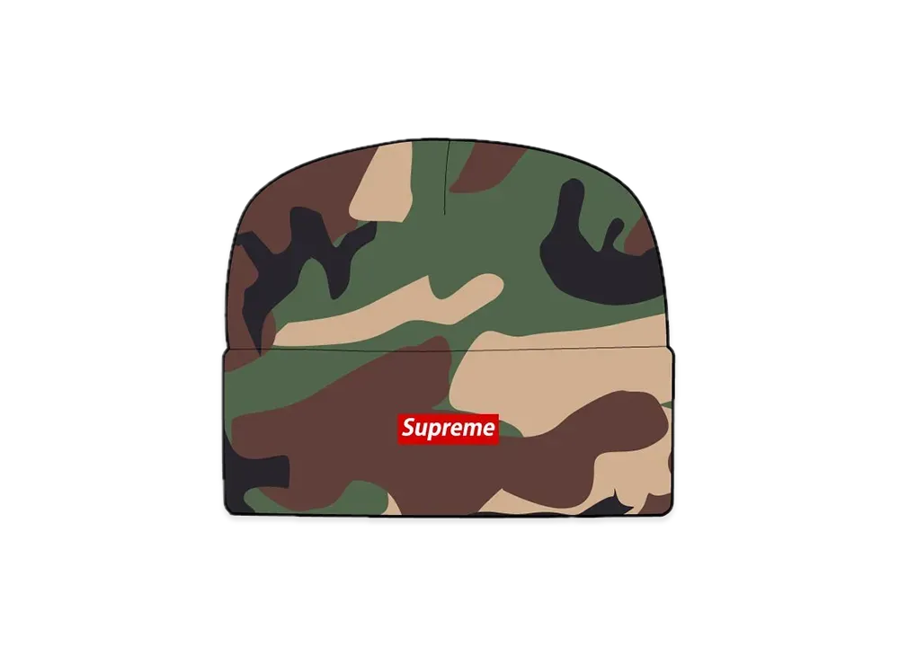 Supreme Facemask Beanie "Camo"