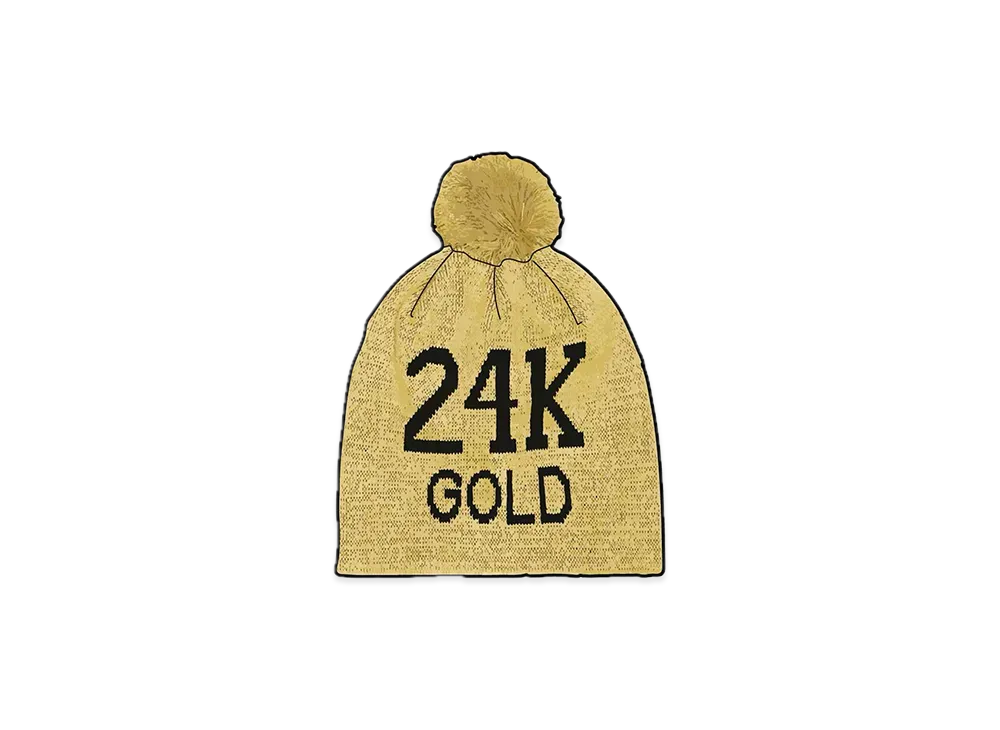 Supreme 24K Gold Beanie "Gold"