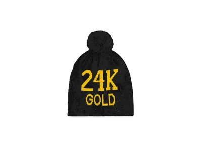 Supreme 24K Gold Beanie "Black"