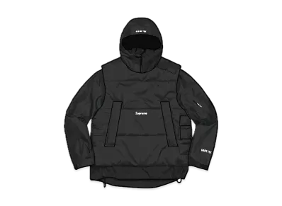 Supreme 2-in-1 GORE-TEX Shell + WINDSTOPPER Vest "Black"