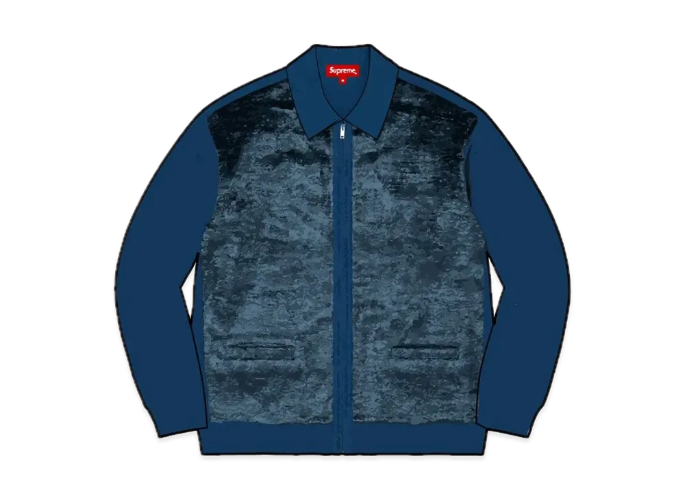 Supreme Faux Fur Zip Up Cardigan 
