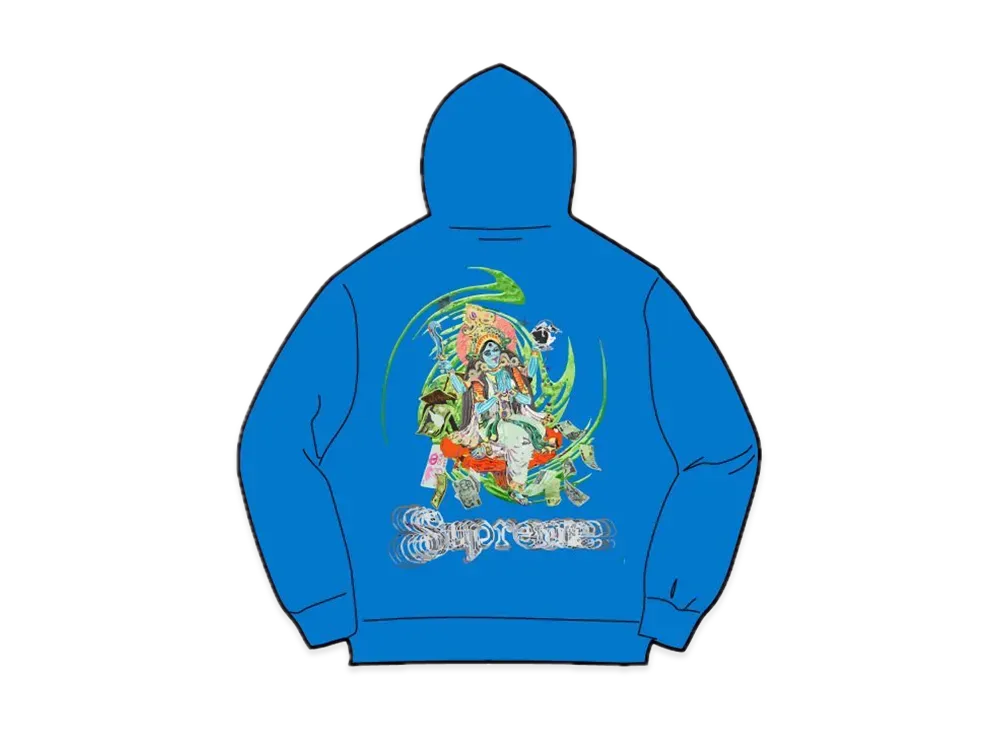 Supreme Lakshmi Zip Up Hooded Sweatshirt 