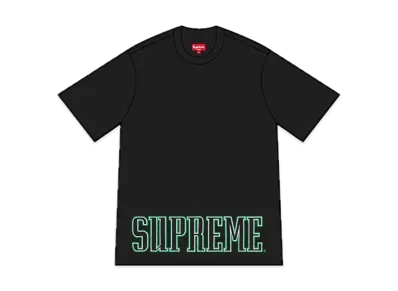 Supreme Contrast Applique S/S Top "Black"