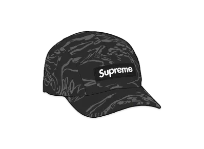 Supreme Tiger Camo Reflective Camp Cap "Black"