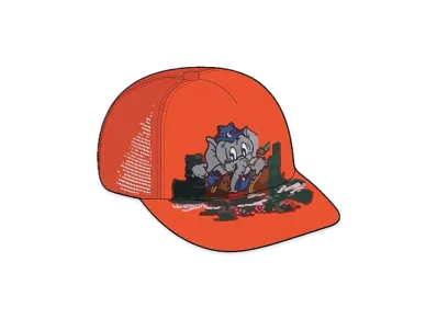 Supreme Elephant Mesh Back 5-Panel "Orange"