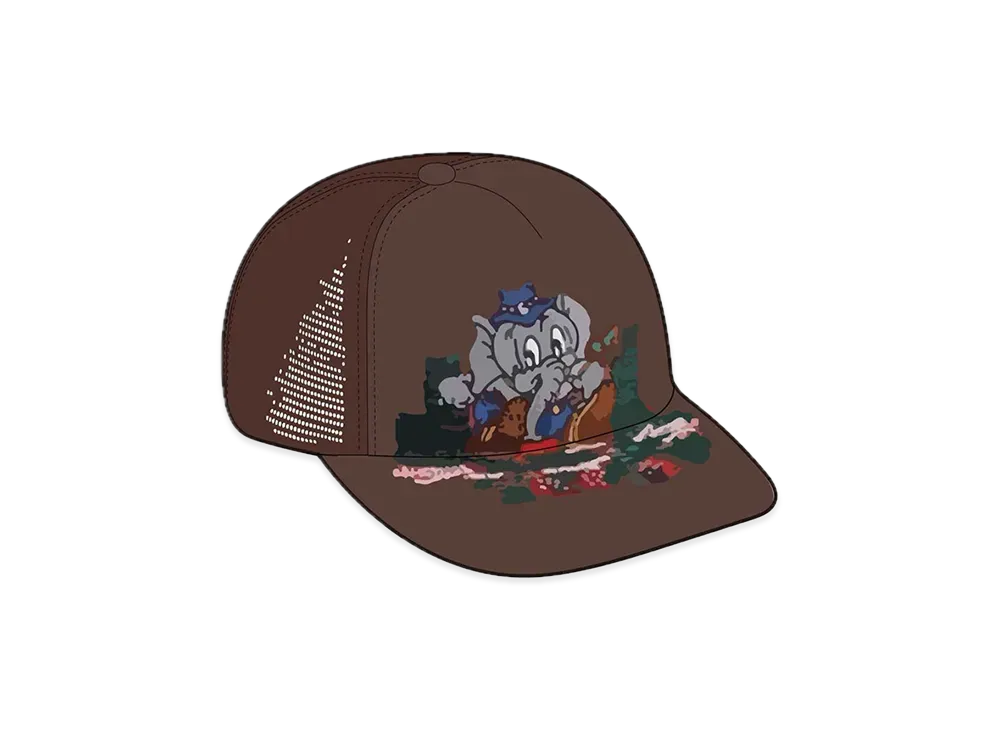 Supreme Elephant Mesh Back 5-Panel "Brown"