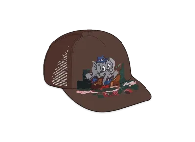 Supreme Elephant Mesh Back 5-Panel "Brown"