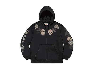 Supreme / Great China Wall Hooded Work Jacket "Black"