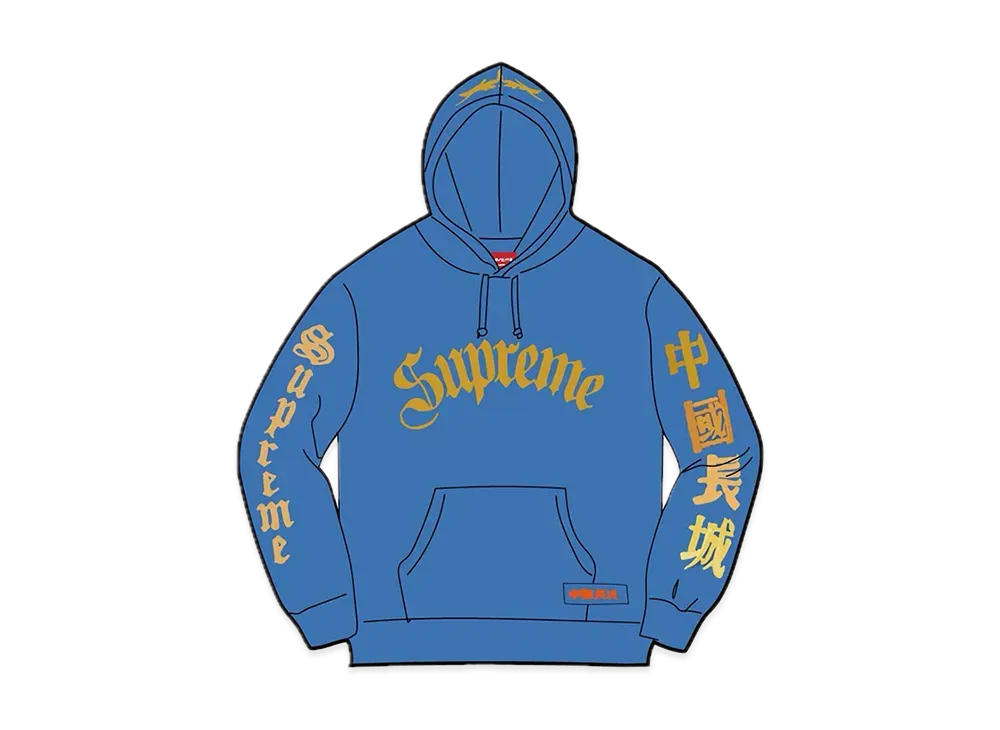 12/17発売｜Supreme × The Great China Wall / Winter Tee 22FW