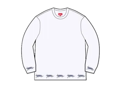Supreme Signature L/S Top "White"