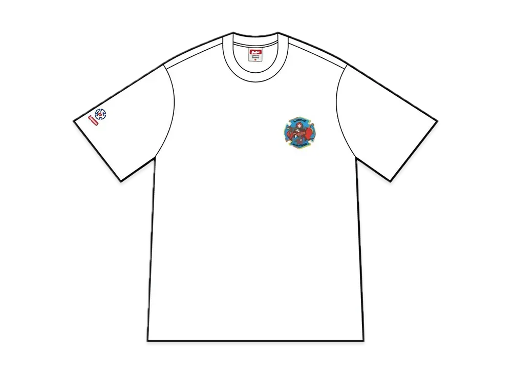 Supreme FDNY Engine 9 Tee "White"