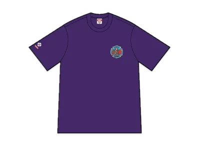 Supreme FDNY Engine 9 Tee "Purple"