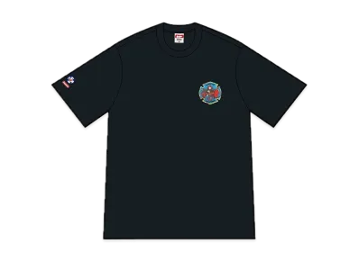 Supreme FDNY Engine 9 Tee "Black"
