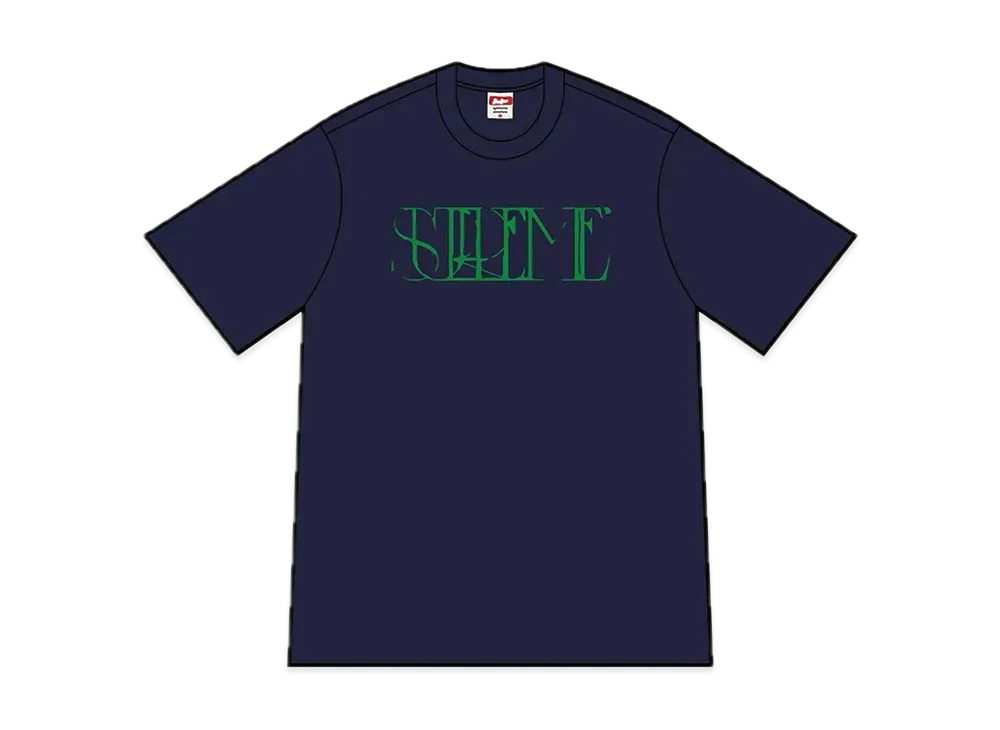 Supreme Trademark Tee "Navy"