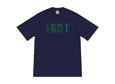 Supreme Trademark Tee "Navy"