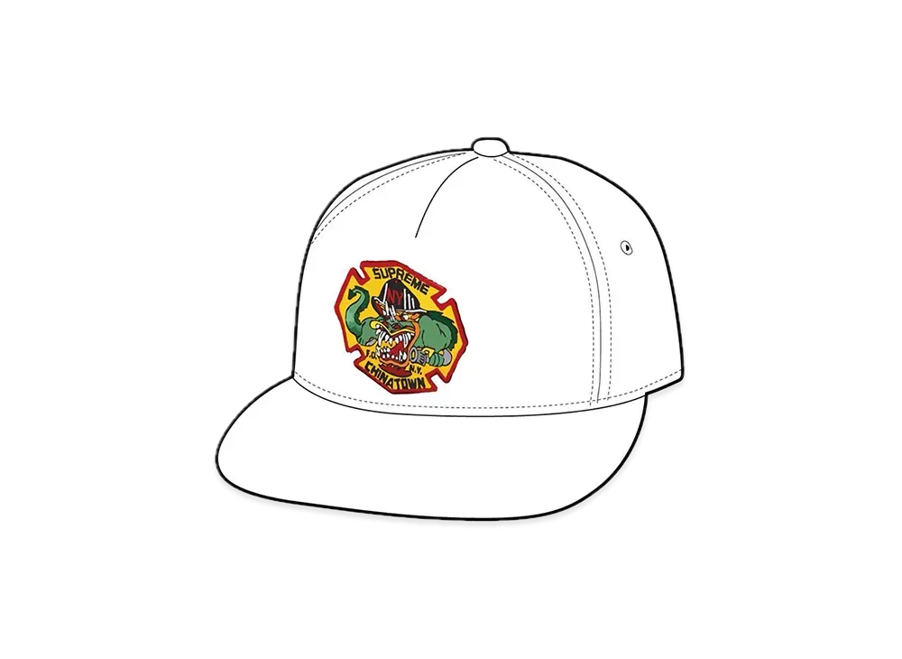 Supreme FDNY Engine 9 5-Panel "White"