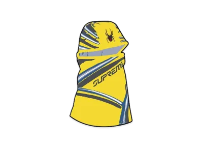 Supreme / Spyder Web Lightweight Balaclava "Yellow"