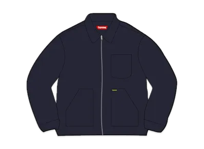 Supreme Moleskin Work Jacket "Navy"
