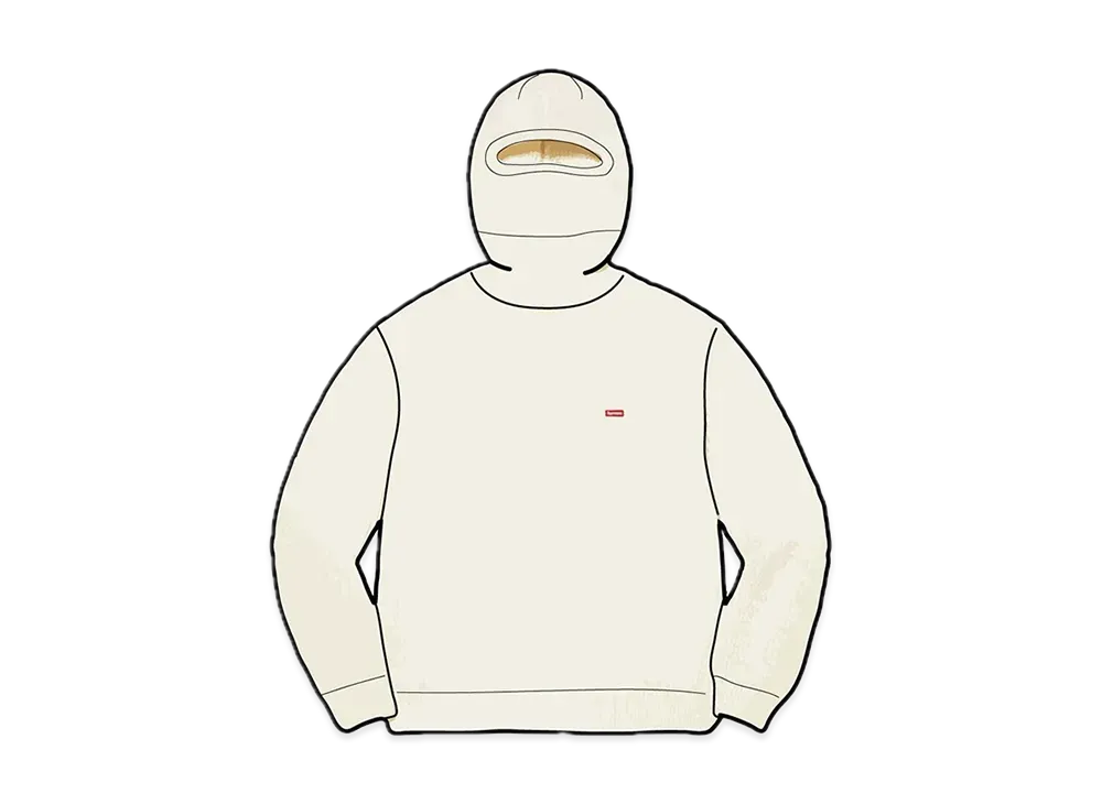 Supreme Small Box Balaclava / Turtleneck Sweater "White"